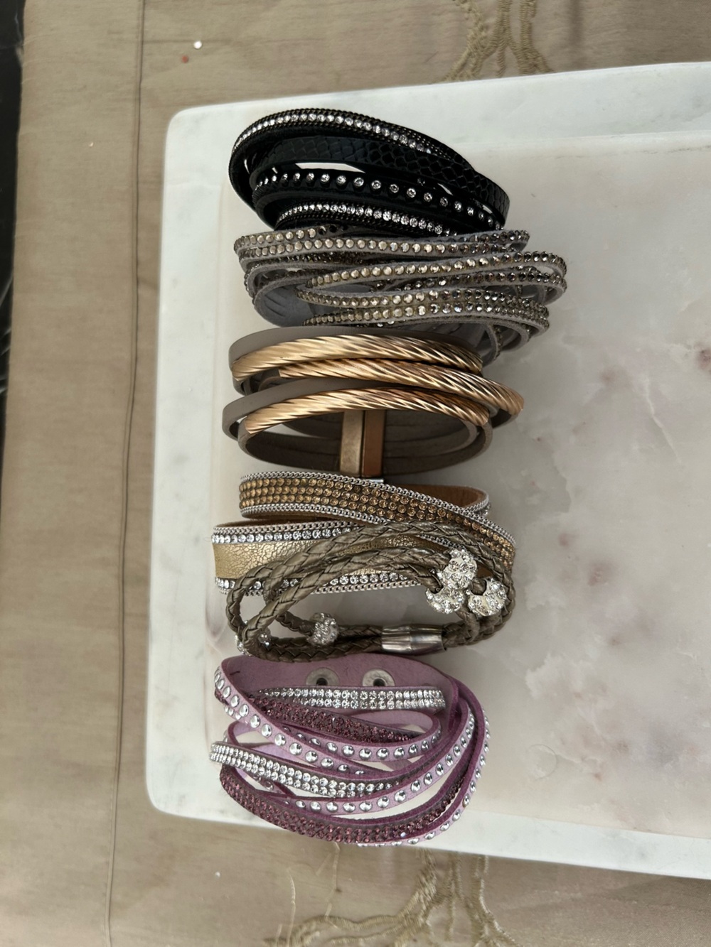 Wrap bracelet bundle